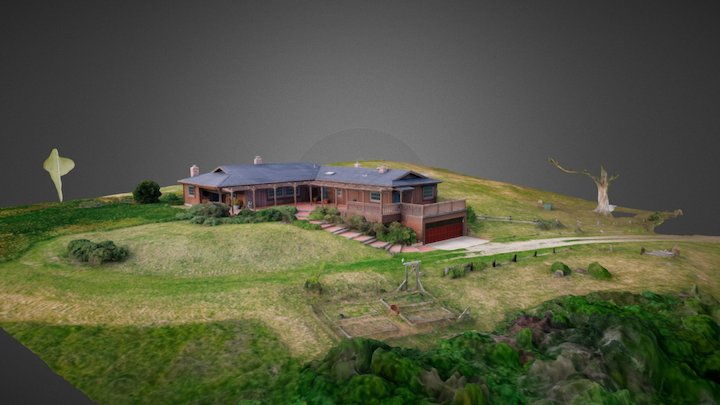 RANCH IN PESCADERO, CA - PIX4D 3D Model