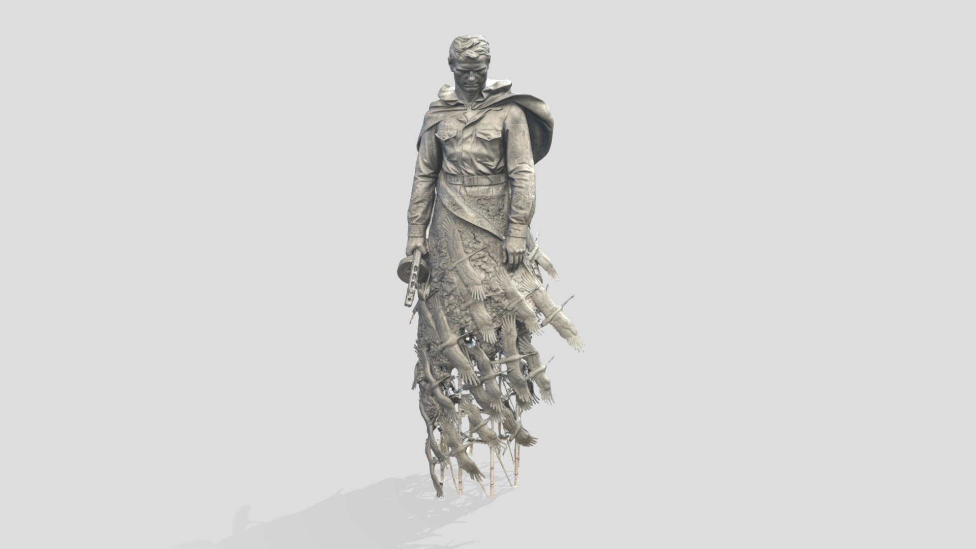 Ржевский Мемориал Советскому Солдату - 3D model by Slavikus360 [6248f4e ...