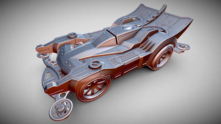 Scan 2 Go Cars "Ryu" 3D Model