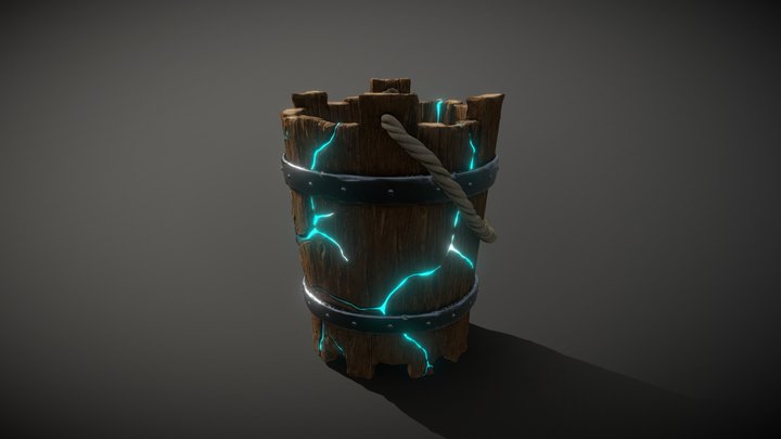 Magical Bucket 3D Model