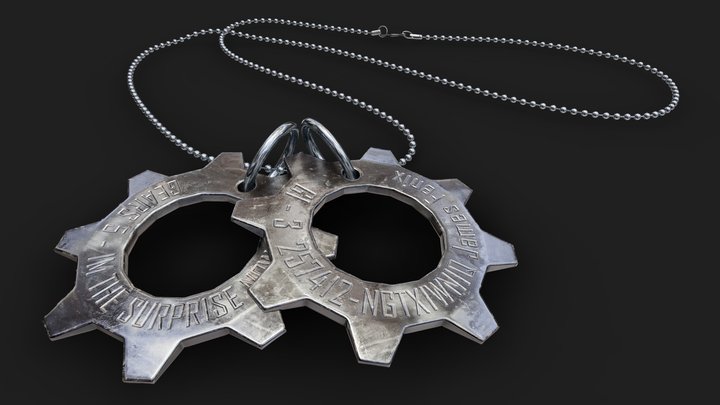 JD Fenix Tag – Free 3D Model STL