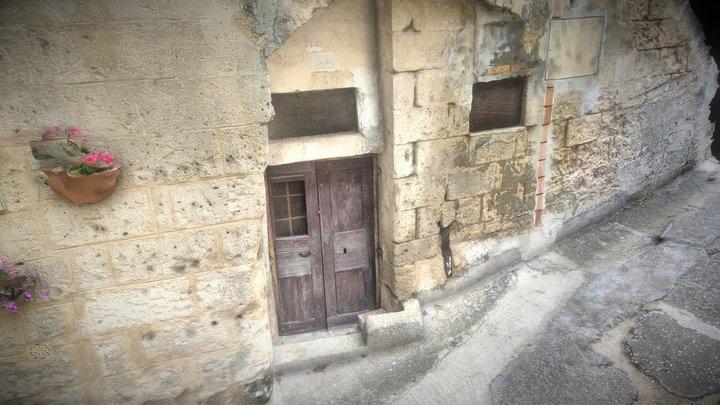 Italy, Matera, Old entrance – Modello 3D gratuito STL