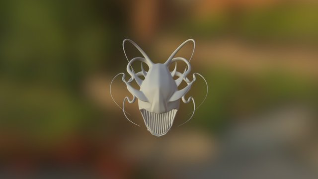 Trisolaran Alien [Head] 3D Model