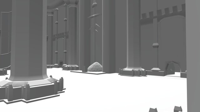 The Sword's Cathedral 3D Model