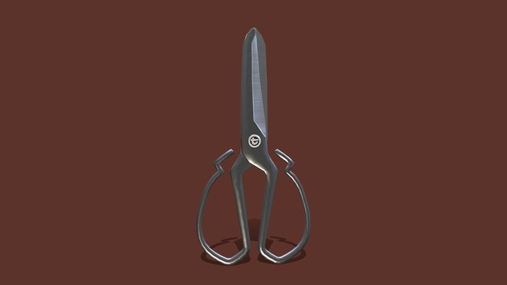 seven's scissors 3D Model