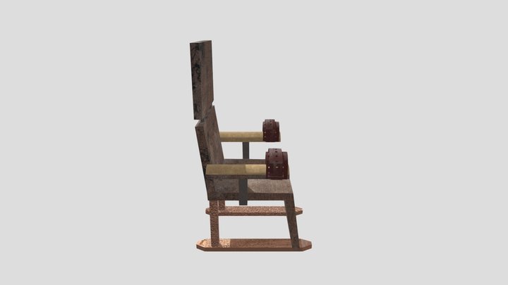 restraining chair 3D Model