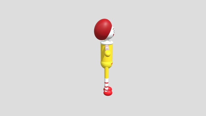 ronald mcdonald 3D Model