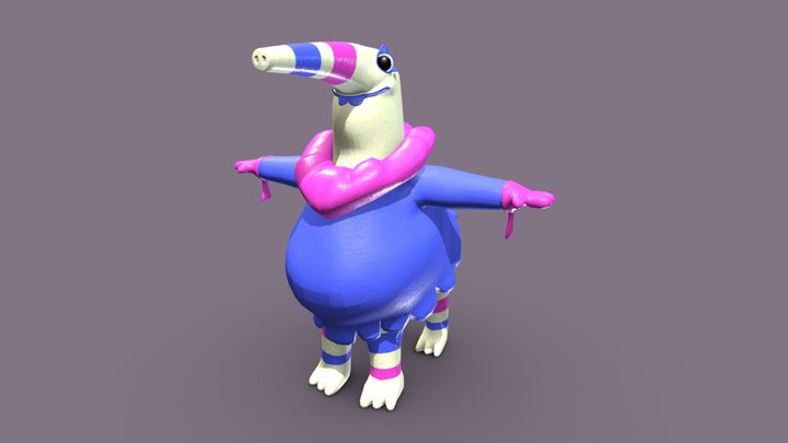 Garten of Banban Fanmade - SnazzleSnout 3D Model