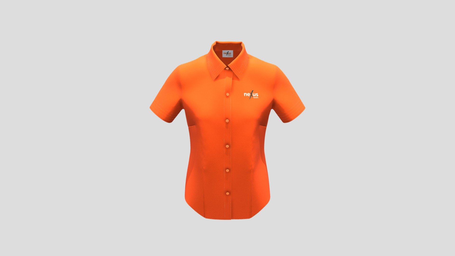 Blusa Naranja Nexus Tours