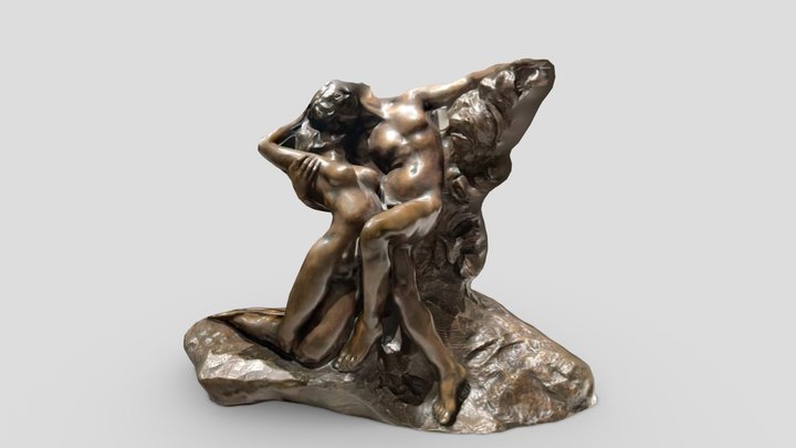 Le baiser 3D Model