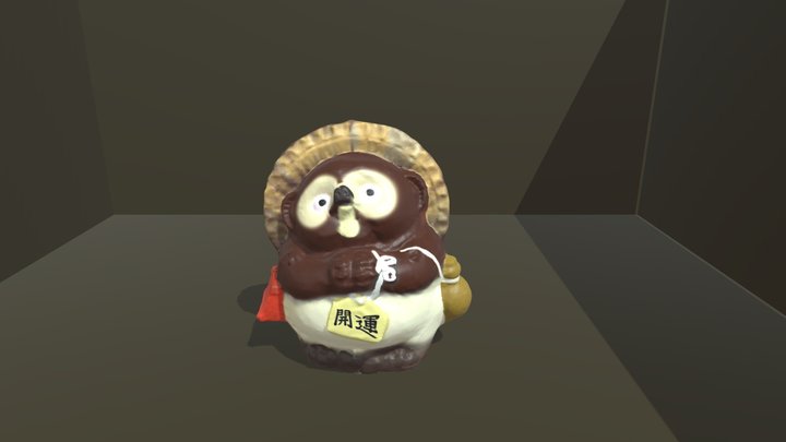 Tantantanuki for Booth 3D Model
