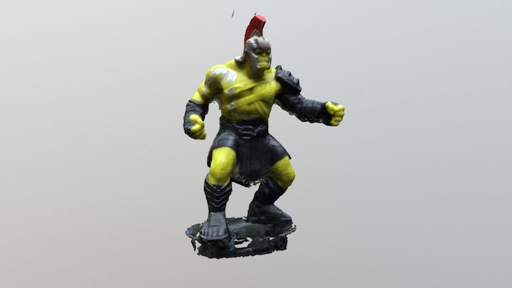 Hulk 02 3D Model