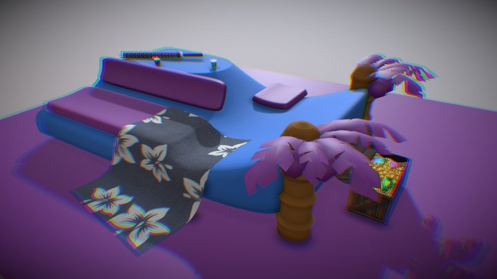 Couch 3D Model