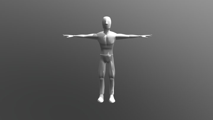 Personaje Ronnan Halen (Base mesh) 3D Model