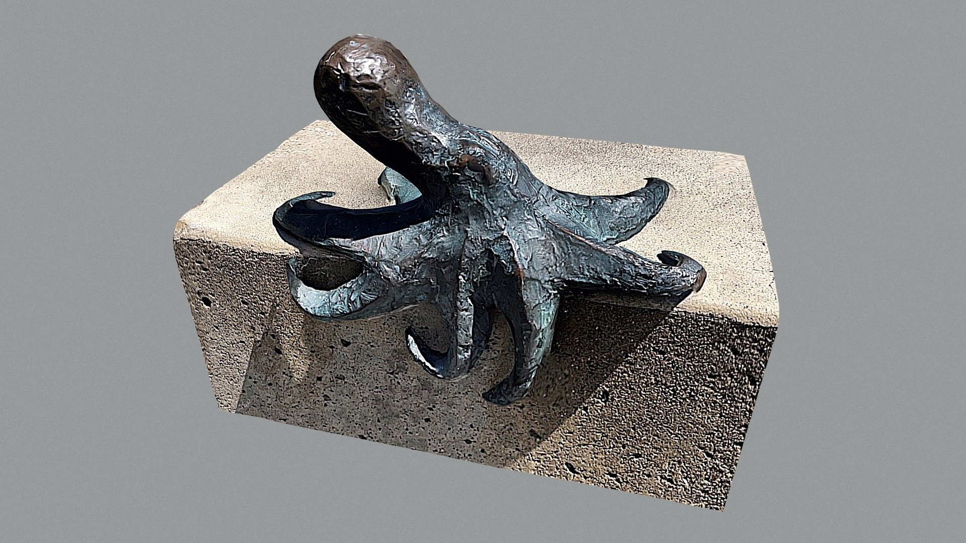 Octopus statuette on Embarcadero