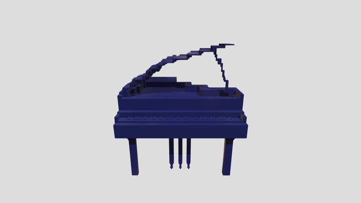piano 3D Model