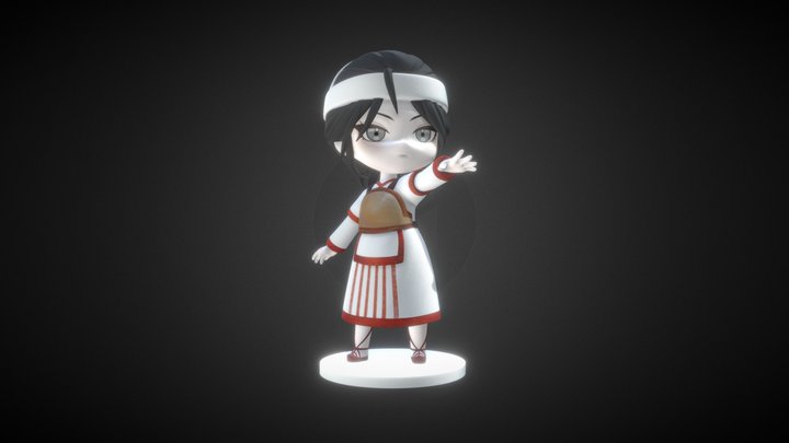 【為己而來】Q版妲己 3D Model