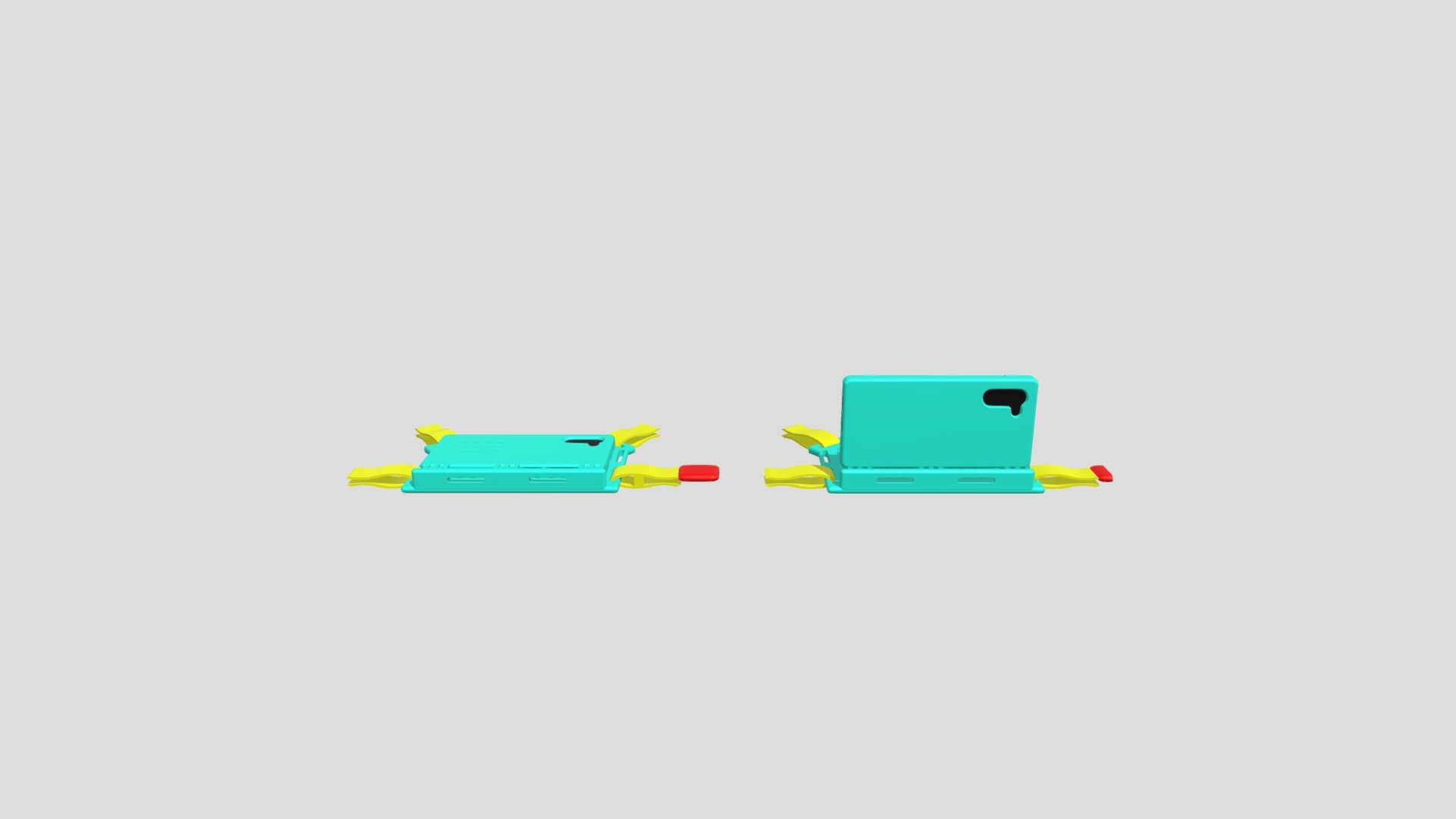 Phone Chest Camera Mount and Fold Down Desk