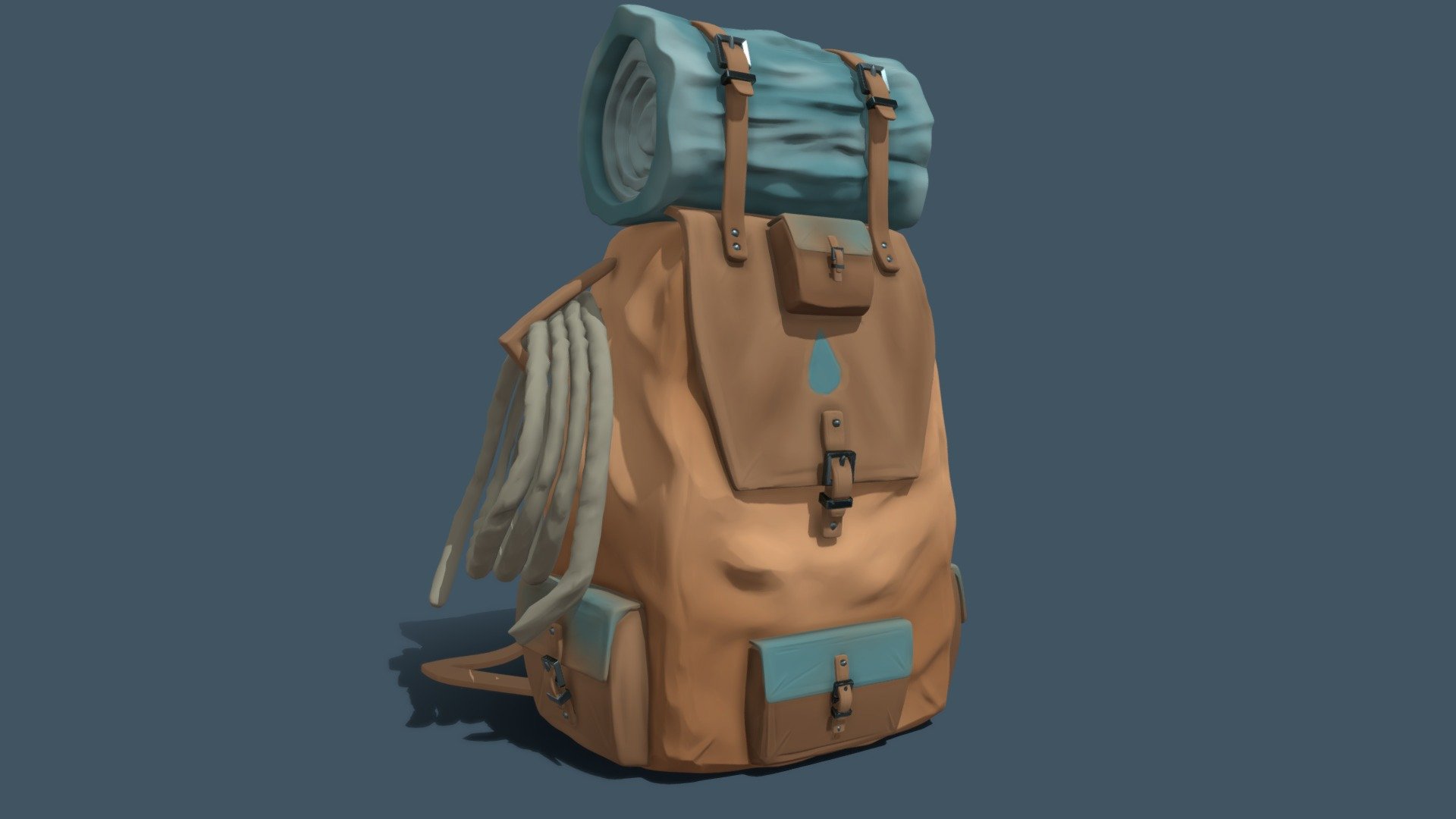 Katara's Backpack - Download Free 3D model by Jasper Goens (@Zorth ...