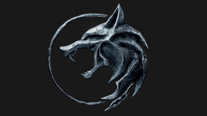 "The Witcher" by Netflix: Wolf 3D Model