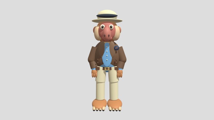 monkey #monkey – Free STL | animals-pets | 3DSEARCH
