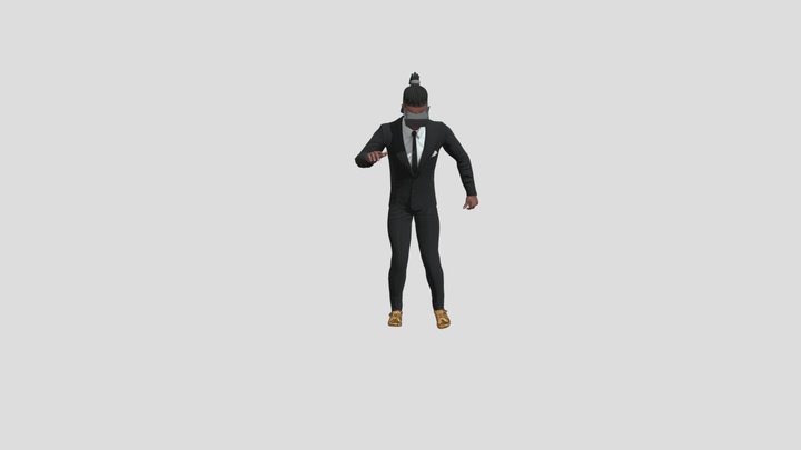 ZOHUND-AVATAR-GOLD-SHOES-DANCING 3D Model