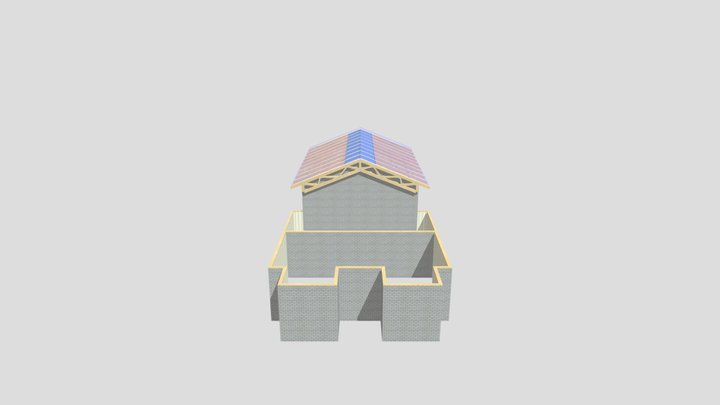 5 вариант Фермы ИП Архыз 3D Model