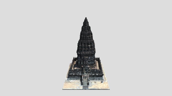 PrambananCandiAngsa 3D Model