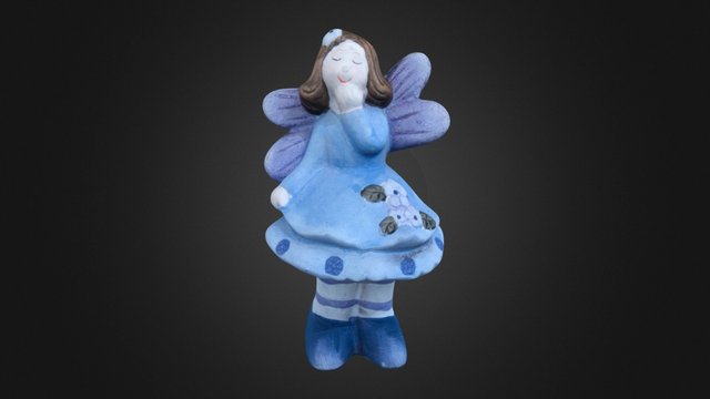 Fairy Statuette 3D Model
