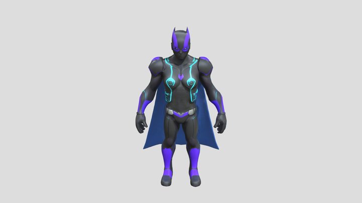 Create_a_high_quality_super Hero Model 3D Model