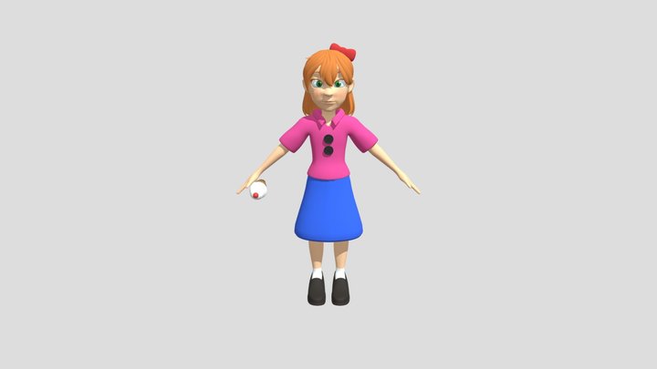 Elizabeth A 3D Model