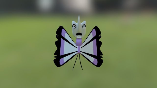 Butterflyking 3D Model