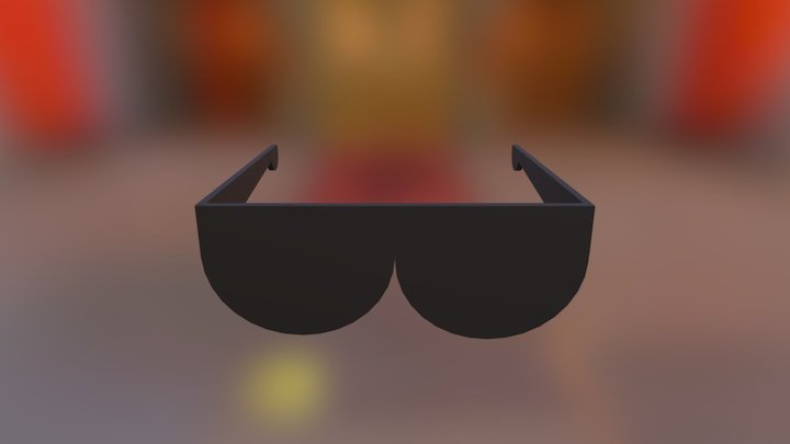 Rainbow Dash's Sunglasses 3D Model