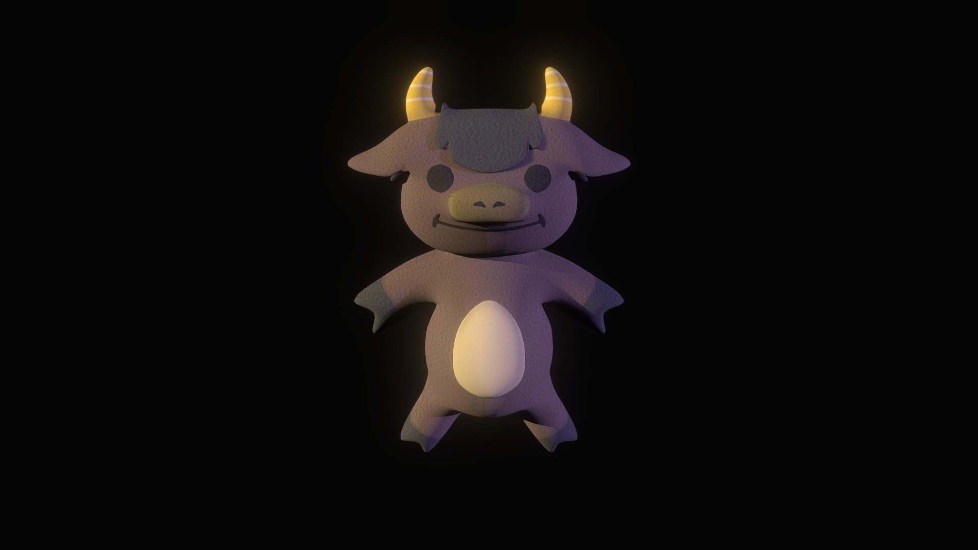 Tamaraw Plushie - 3D model by kaibunny29 [62589da] - Sketchfab