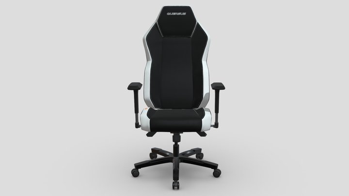 QUERSUS gaming chair VAOS.3.1 Pearl White 3D Model