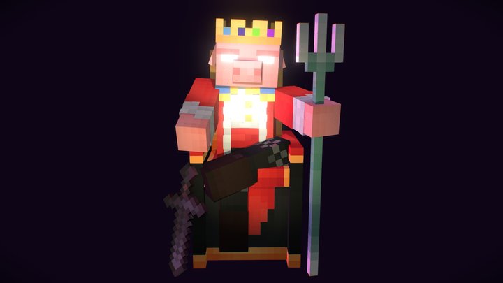 Technoblade 3D Model