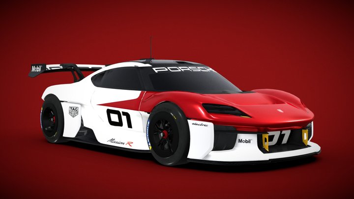 PORSCHE MISSION_R 3D Model