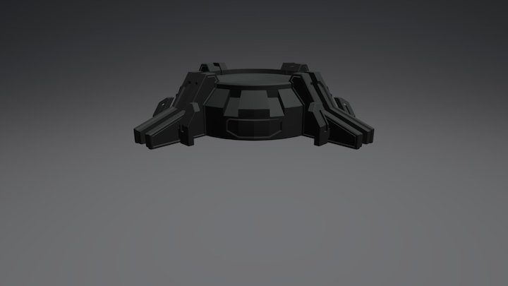 Forerunner Teleporter 3D Model