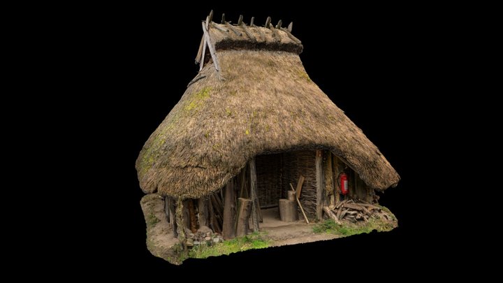 Museum Village Düppel - House 3 3D Model