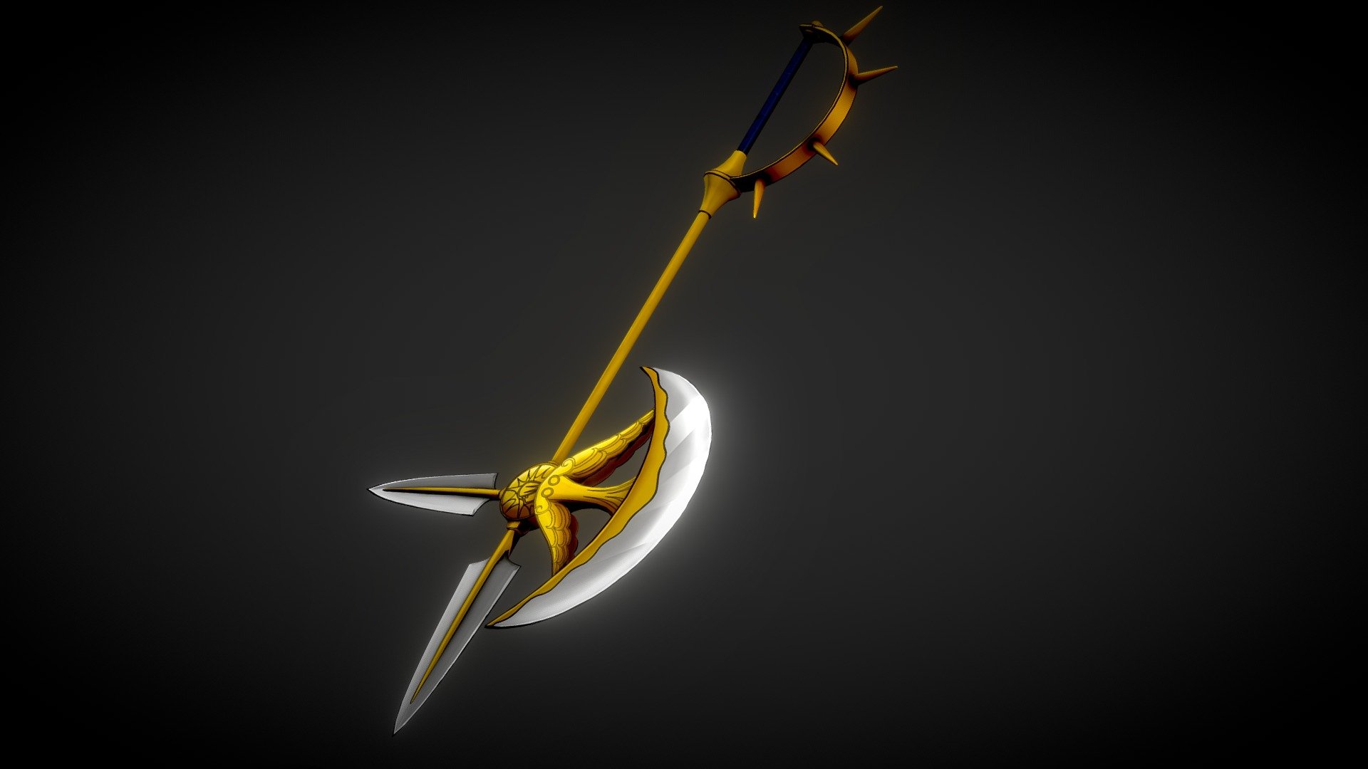 Divine Axe Rhitta 3D model by hari.aresvisual [625bf3c] Sketchfab