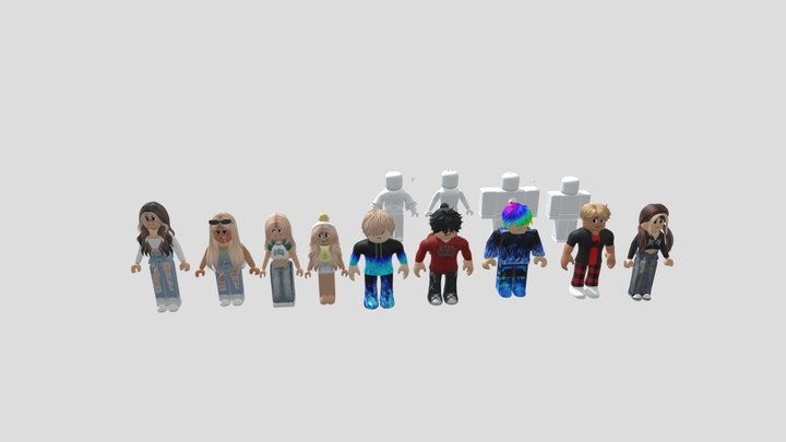 ROBLOX character 2 3D Model
