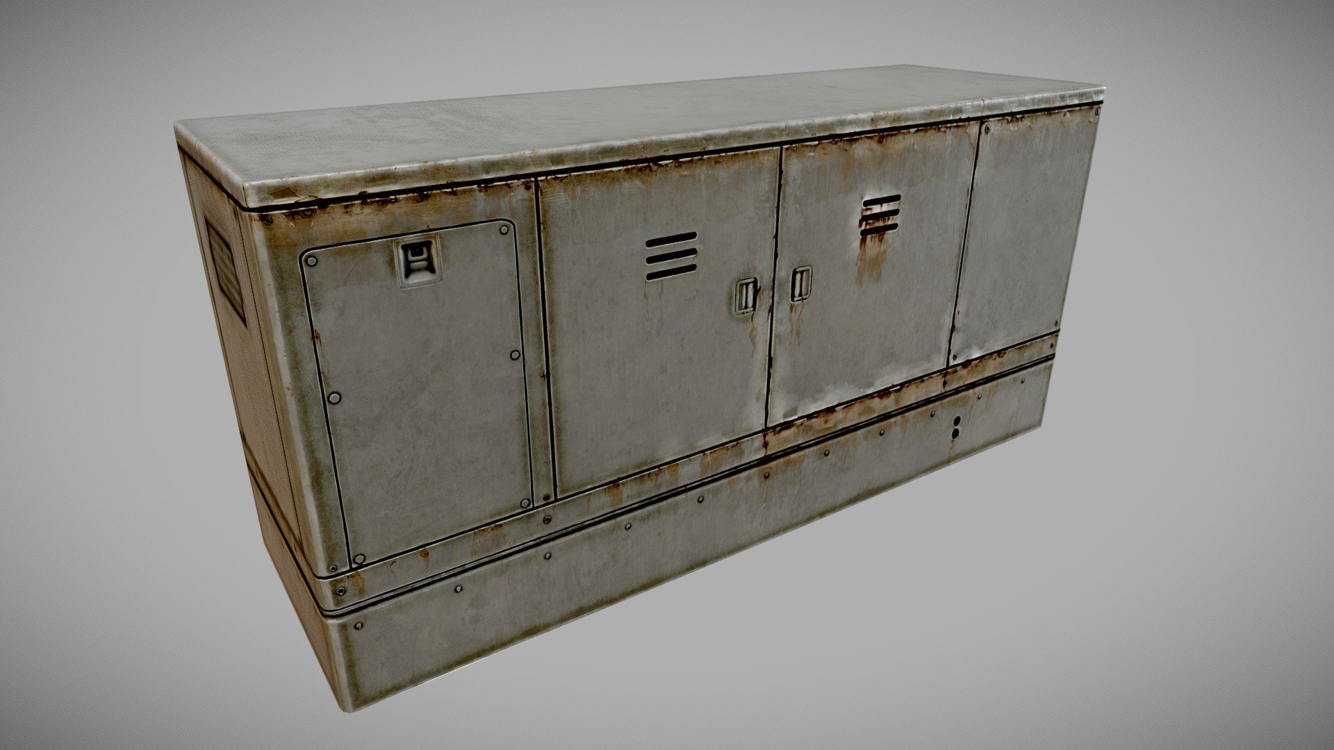 Rusty Diesel Generator - PBR