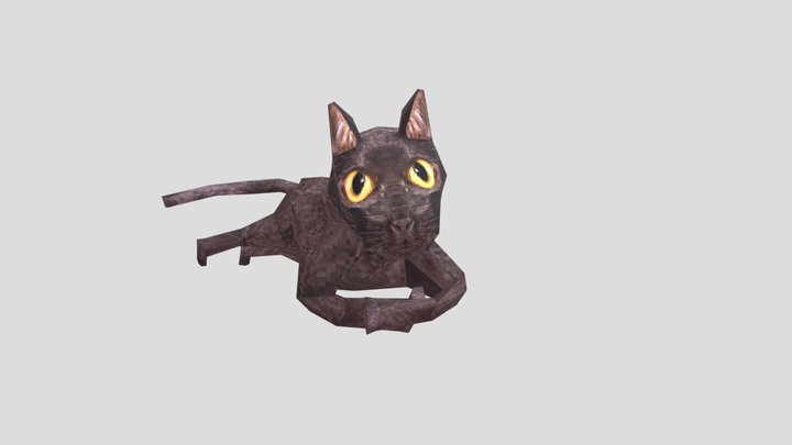 LowPolyCat 3D Model