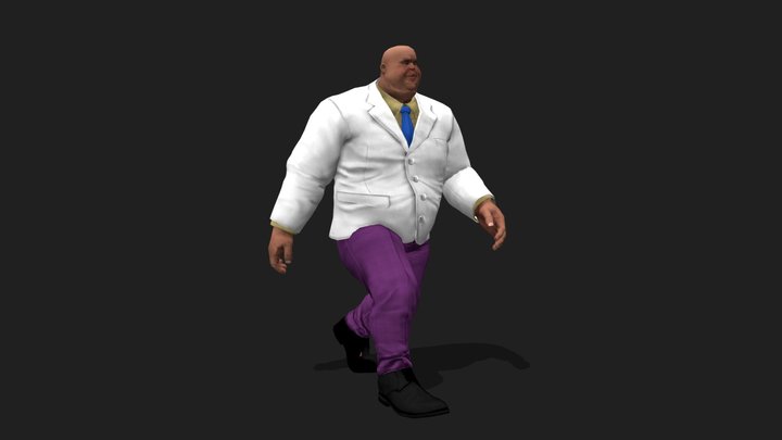Toon Kingpin - 3D Model 3D Model