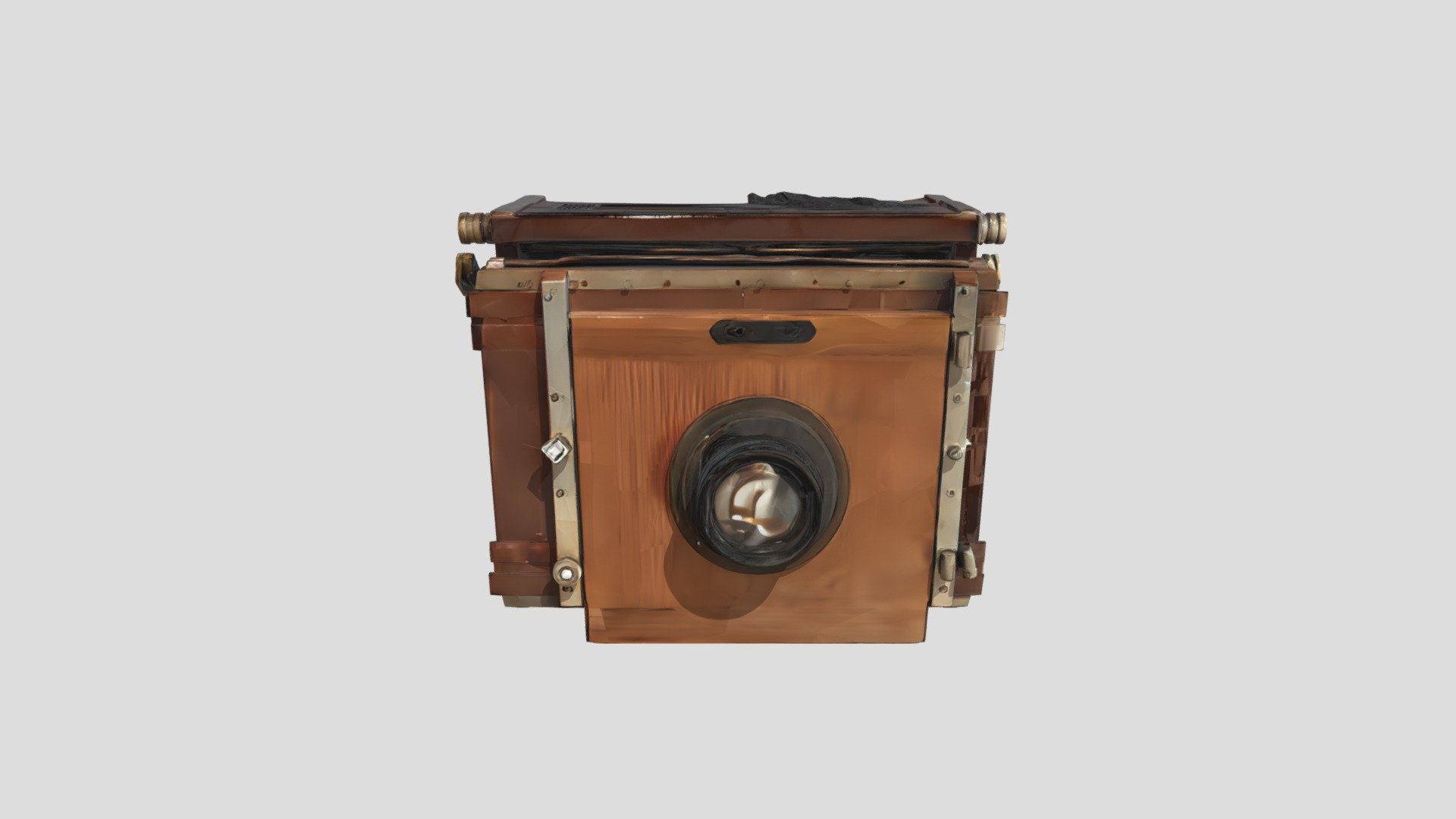 Vintage folding camera - 3D model by hicofe [625d605] - Sketchfab