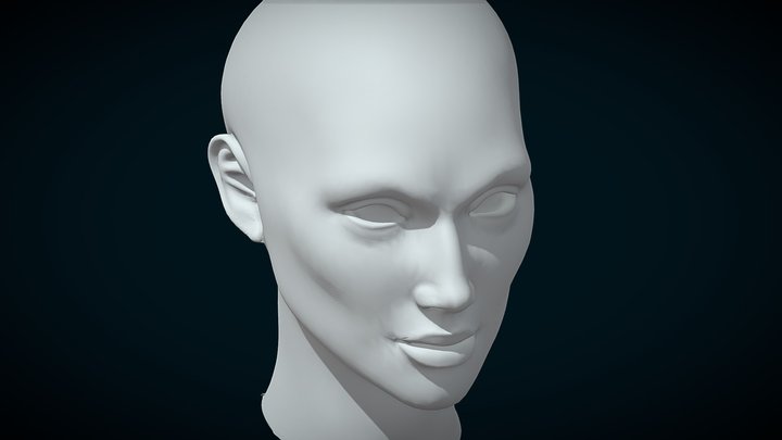 Gal Gadot Bust 3D Model