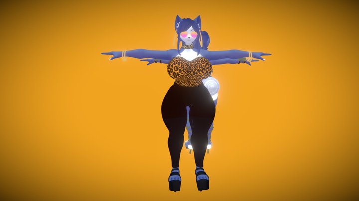 Kristal Avatar 3D Model