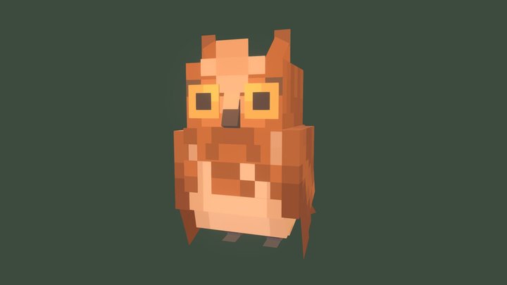 Owl 3D Model