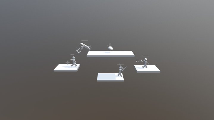 Lego Primitive 3D Model