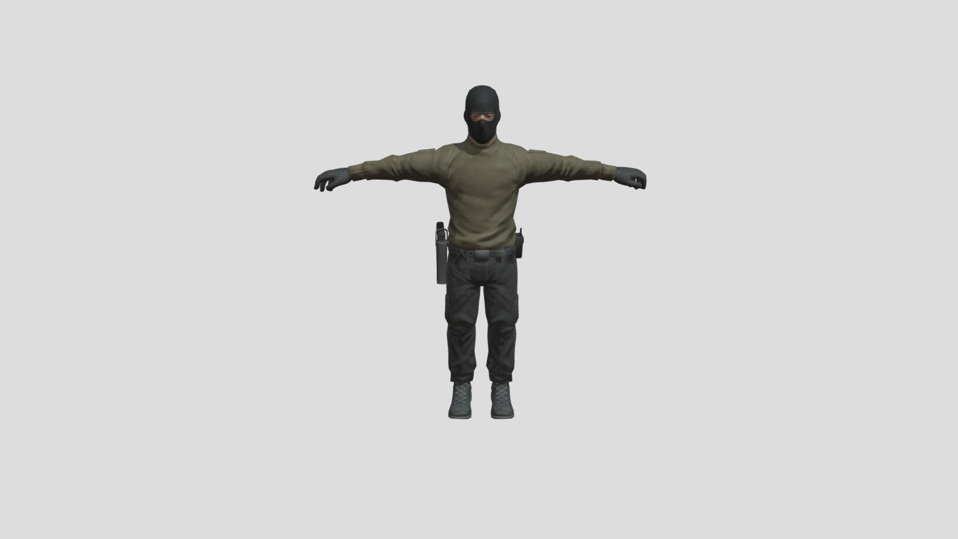 Terrorist (3) - 3D model by merdanovicismet2 [6260d18] - Sketchfab